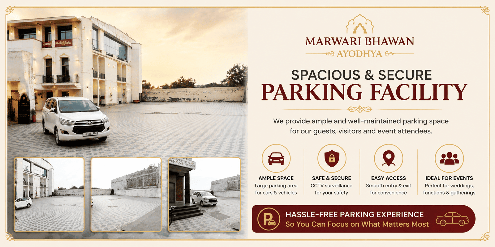 Ample Parking Space